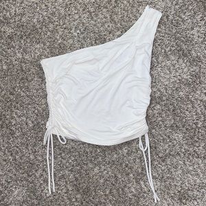 American Threads One Shoulder Top